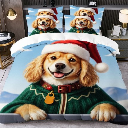 91家纺网 家纺一手货源 找家纺 jit跨境数码印花被套三件套一件代发temu希音集采shein亚马逊速卖通pod模式