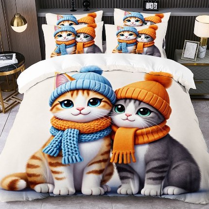 91家纺网 家纺一手货源 找家纺 jit跨境数码印花被套三件套一件代发temu希音集采shein亚马逊速卖通pod模式