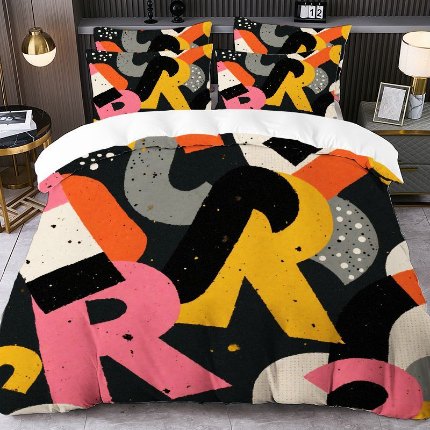 91家纺网 家纺一手货源 找家纺 jit跨境数码印花被套三件套一件代发temu希音集采shein亚马逊速卖通pod模式