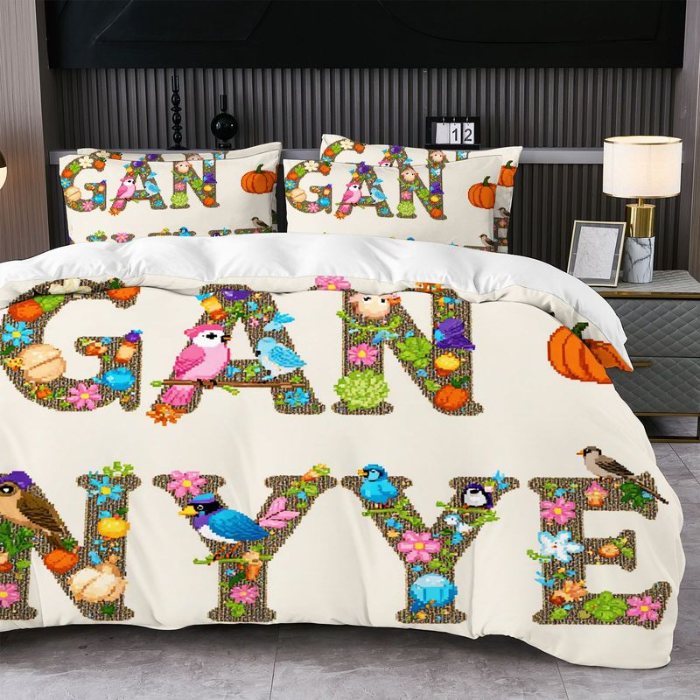 91家纺网 家纺一手货源 找家纺 jit跨境数码印花被套三件套一件代发temu希音集采shein亚马逊速卖通pod模式