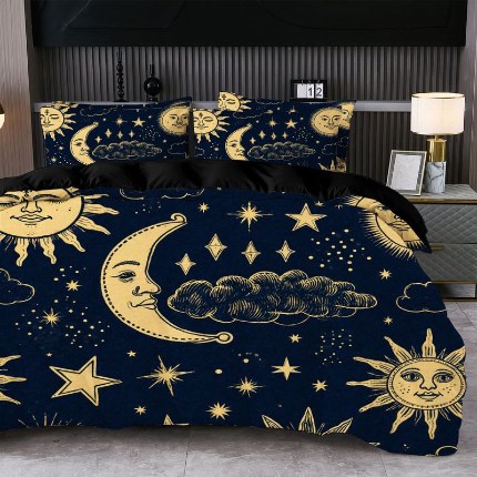 91家纺网 家纺一手货源 找家纺 jit跨境数码印花被套三件套一件代发temu希音集采shein亚马逊速卖通pod模式