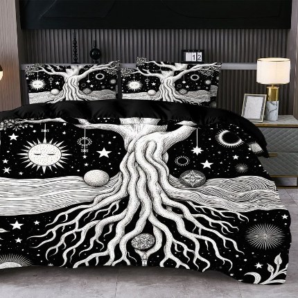 91家纺网 家纺一手货源 找家纺 jit跨境数码印花被套三件套一件代发temu希音集采shein亚马逊速卖通pod模式