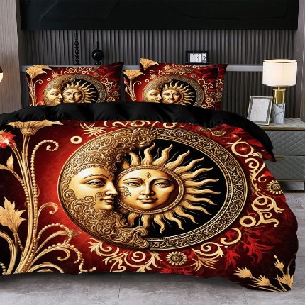 91家纺网 家纺一手货源 找家纺 jit跨境数码印花被套三件套一件代发temu希音集采shein亚马逊速卖通pod模式