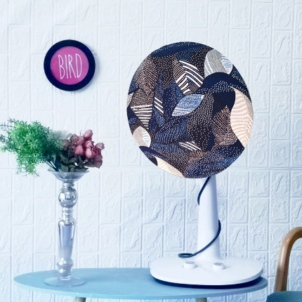 91家纺网 家纺一手货源 找家纺 弹力印花风扇套 弹性防尘电风扇套  落地风扇套子