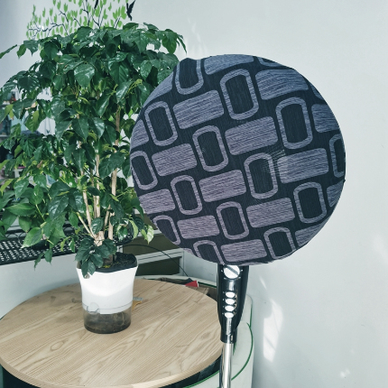 91家纺网 家纺一手货源 找家纺 弹力印花风扇套 弹性防尘电风扇套  落地风扇套子