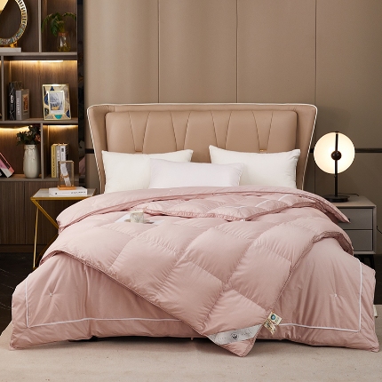 91家纺网 家纺一手货源 找家纺 （总）天木兰 拉链款蚕丝羽绒二合一子母被桑蚕丝被夏凉被鹅绒冬被春秋被子被芯