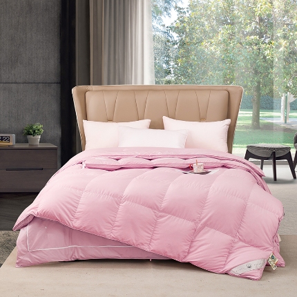 91家纺网 家纺一手货源 找家纺 （总）天木兰 拉链款蚕丝羽绒二合一子母被桑蚕丝被夏凉被鹅绒冬被春秋被子被芯