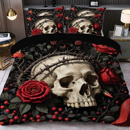 91家纺网 家纺一手货源 找家纺 jit跨境数码印花被套三件套一件代发temu希音集采shein亚马逊速卖通pod模式