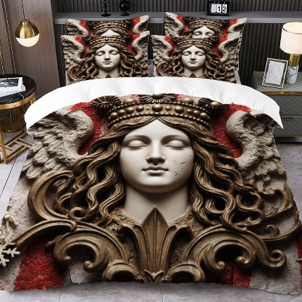 91家纺网 家纺一手货源 找家纺 jit跨境数码印花被套三件套一件代发temu希音集采shein亚马逊速卖通pod模式