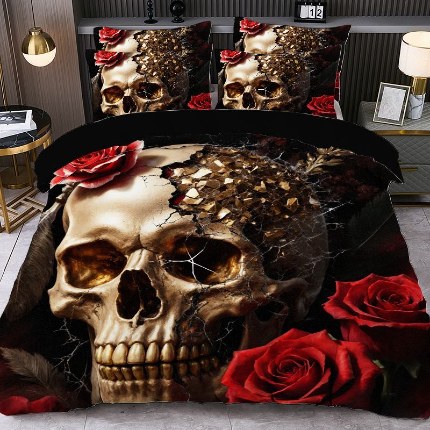 91家纺网 家纺一手货源 找家纺 jit跨境数码印花被套三件套一件代发temu希音集采shein亚马逊速卖通pod模式