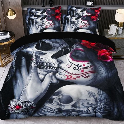 91家纺网 家纺一手货源 找家纺 jit跨境数码印花被套三件套一件代发temu希音集采shein亚马逊速卖通pod模式