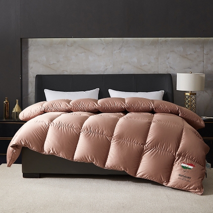 抗日家纺 新款奢华纯色真丝缎单层防绒羽绒被壳 一件起批 摩咖