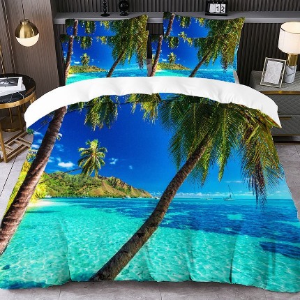 91家纺网 家纺一手货源 找家纺 jit跨境数码印花被套三件套一件代发temu希音集采shein亚马逊速卖通pod模式