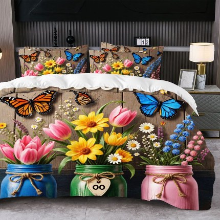 91家纺网 家纺一手货源 找家纺 jit跨境数码印花被套三件套一件代发temu希音集采shein亚马逊速卖通pod模式