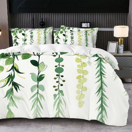 91家纺网 家纺一手货源 找家纺 jit跨境数码印花被套三件套一件代发temu希音集采shein亚马逊速卖通pod模式