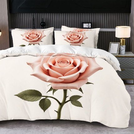 91家纺网 家纺一手货源 找家纺 jit跨境数码印花被套三件套一件代发temu希音集采shein亚马逊速卖通pod模式