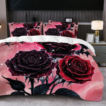 91家纺网 家纺一手货源 找家纺 jit跨境数码印花被套三件套一件代发temu希音集采shein亚马逊速卖通pod模式