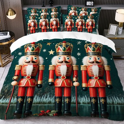 91家纺网 家纺一手货源 找家纺 jit跨境数码印花被套三件套一件代发temu希音集采shein亚马逊速卖通pod模式