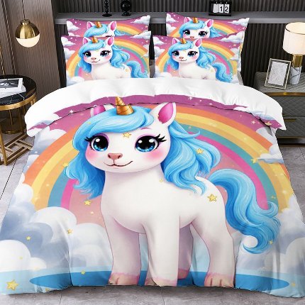 91家纺网 家纺一手货源 找家纺 jit跨境数码印花被套三件套一件代发temu希音集采shein亚马逊速卖通pod模式