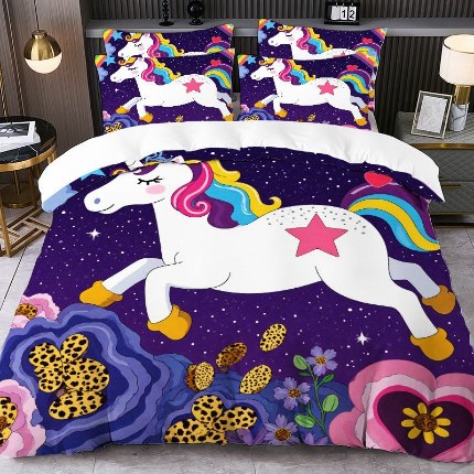 91家纺网 家纺一手货源 找家纺 jit跨境数码印花被套三件套一件代发temu希音集采shein亚马逊速卖通pod模式