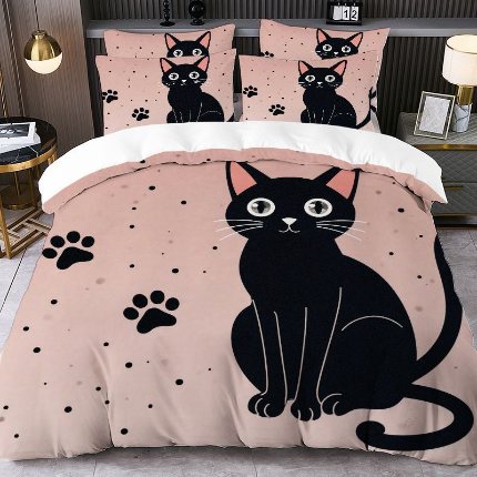 91家纺网 家纺一手货源 找家纺 jit跨境数码印花被套三件套一件代发temu希音集采shein亚马逊速卖通pod模式