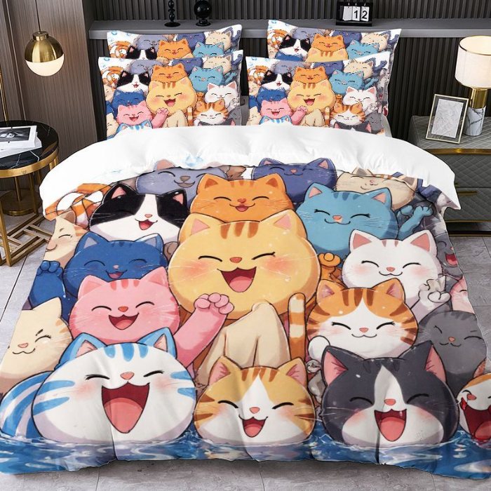 91家纺网 家纺一手货源 找家纺 jit跨境数码印花被套三件套一件代发temu希音集采shein亚马逊速卖通pod模式