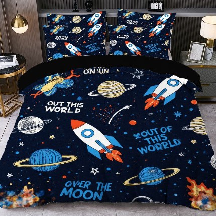 91家纺网 家纺一手货源 找家纺 jit跨境数码印花被套三件套一件代发temu希音集采shein亚马逊速卖通pod模式