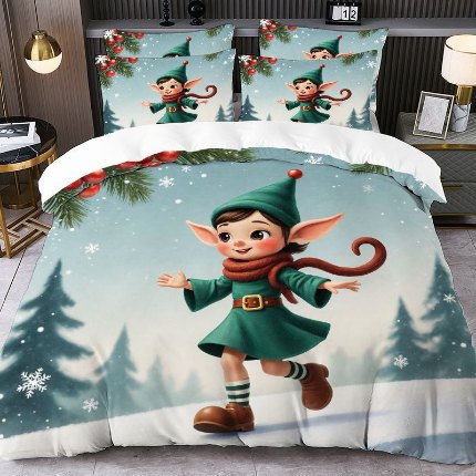 91家纺网 家纺一手货源 找家纺 jit跨境数码印花被套三件套一件代发temu希音集采shein亚马逊速卖通pod模式