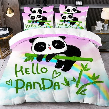 91家纺网 家纺一手货源 找家纺 jit跨境数码印花被套三件套一件代发temu希音集采shein亚马逊速卖通pod模式