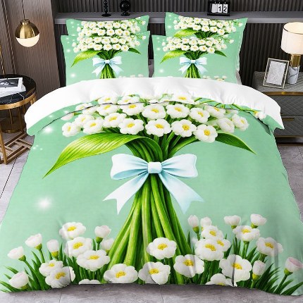 91家纺网 家纺一手货源 找家纺 jit跨境数码印花被套三件套一件代发temu希音集采shein亚马逊速卖通pod模式