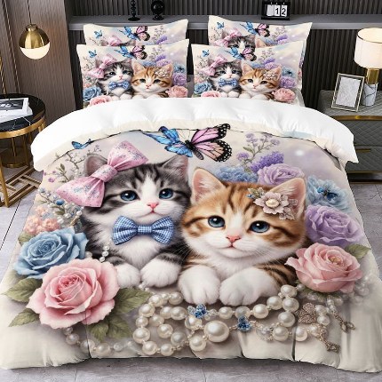 91家纺网 家纺一手货源 找家纺 jit跨境数码印花被套三件套一件代发temu希音集采shein亚马逊速卖通pod模式