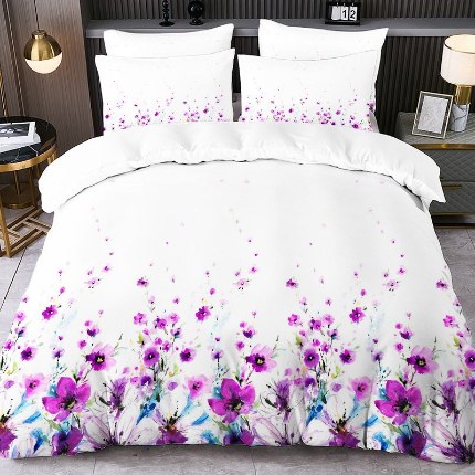 91家纺网 家纺一手货源 找家纺 jit跨境数码印花被套三件套一件代发temu希音集采shein亚马逊速卖通pod模式