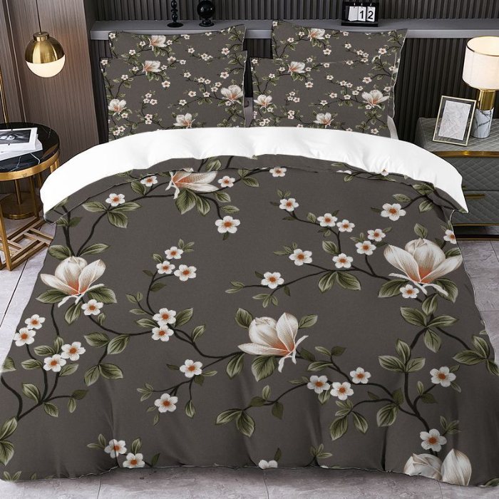 91家纺网 家纺一手货源 找家纺 jit跨境数码印花被套三件套一件代发temu希音集采shein亚马逊速卖通pod模式