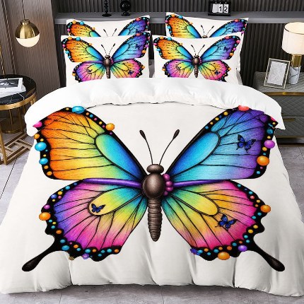 91家纺网 家纺一手货源 找家纺 jit跨境数码印花被套三件套一件代发temu希音集采shein亚马逊速卖通pod模式