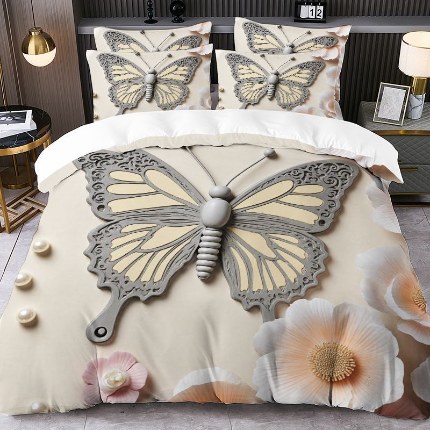 91家纺网 家纺一手货源 找家纺 jit跨境数码印花被套三件套一件代发temu希音集采shein亚马逊速卖通pod模式