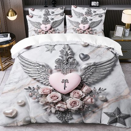 91家纺网 家纺一手货源 找家纺 jit跨境数码印花被套三件套一件代发temu希音集采shein亚马逊速卖通pod模式