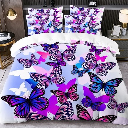 91家纺网 家纺一手货源 找家纺 jit跨境数码印花被套三件套一件代发temu希音集采shein亚马逊速卖通pod模式