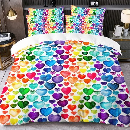 91家纺网 家纺一手货源 找家纺 jit跨境数码印花被套三件套一件代发temu希音集采shein亚马逊速卖通pod模式