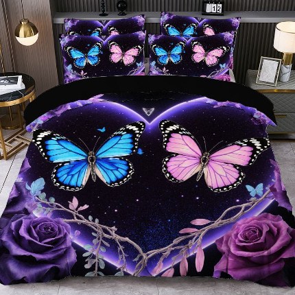 91家纺网 家纺一手货源 找家纺 jit跨境数码印花被套三件套一件代发temu希音集采shein亚马逊速卖通pod模式