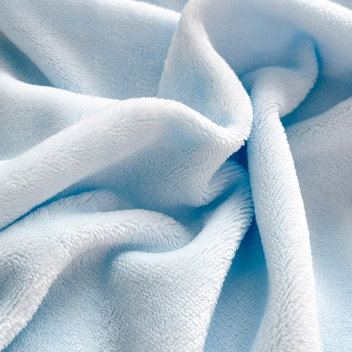 91家纺网 家纺一手货源 找家纺 漫布云2026秋冬新款11斤230g全消光牛奶绒夹棉床盖款四件套纯色蕾丝花边刺绣床裙款床盖  蝶恋花-婴儿蓝