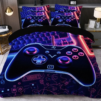 91家纺网 家纺一手货源 找家纺 jit跨境数码印花被套三件套一件代发temu希音集采shein亚马逊速卖通pod模式