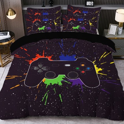 91家纺网 家纺一手货源 找家纺 jit跨境数码印花被套三件套一件代发temu希音集采shein亚马逊速卖通pod模式