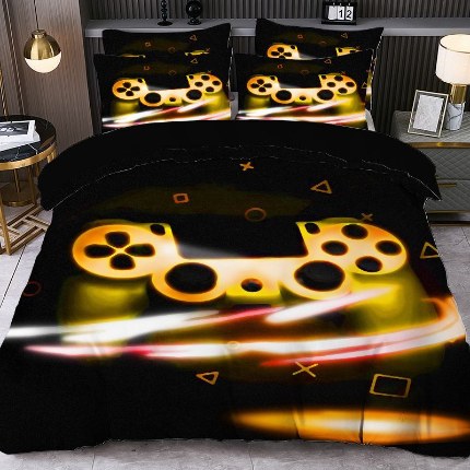 91家纺网 家纺一手货源 找家纺 jit跨境数码印花被套三件套一件代发temu希音集采shein亚马逊速卖通pod模式