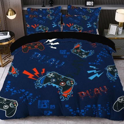 91家纺网 家纺一手货源 找家纺 jit跨境数码印花被套三件套一件代发temu希音集采shein亚马逊速卖通pod模式