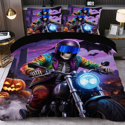 91家纺网 家纺一手货源 找家纺 jit跨境数码印花被套三件套一件代发temu希音集采shein亚马逊速卖通pod模式