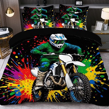 91家纺网 家纺一手货源 找家纺 jit跨境数码印花被套三件套一件代发temu希音集采shein亚马逊速卖通pod模式