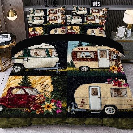 91家纺网 家纺一手货源 找家纺 jit跨境数码印花被套三件套一件代发temu希音集采shein亚马逊速卖通pod模式