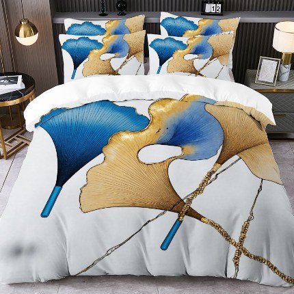 91家纺网 家纺一手货源 找家纺 jit跨境数码印花被套三件套一件代发temu希音集采shein亚马逊速卖通pod模式