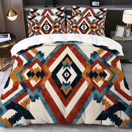 91家纺网 家纺一手货源 找家纺 jit跨境数码印花被套三件套一件代发temu希音集采shein亚马逊速卖通pod模式