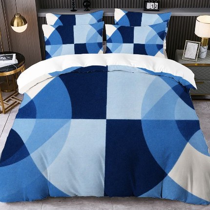 91家纺网 家纺一手货源 找家纺 jit跨境数码印花被套三件套一件代发temu希音集采shein亚马逊速卖通pod模式